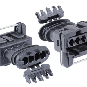 Conector tipo JPT de 4 vías  2,8 mm