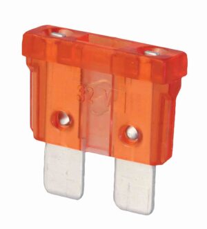 Fusibles estándar, plano, de cuchilla, mediano, de automoción, ATO 21 x 19 mm.