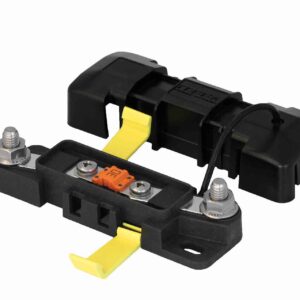 Porta-fusible con tapa para fusibles Midi, BF1 de distancia entre agujeros de 30 mm, montaje en una base o panel