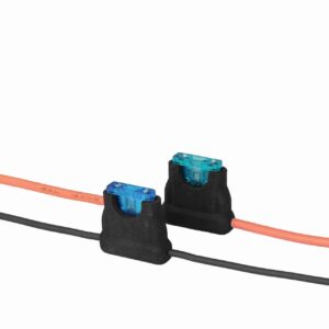 Porta-fusible con cable para fusible estándar 21 mm x 19 mm