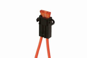 Portafusibles para fusible ESTÁNDAR ATO con cable y montaje a panel