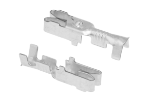 Pieza de terminal hembra electrónica automóvil no aislado de 6,3 mm tipo UNI F630, sección 4 - 6 mm2