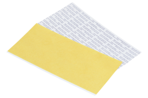 Pieza de hoja adhesiva por transferencia para emblemas de vehículos 200 mm x 100 mm. Presionar y montar