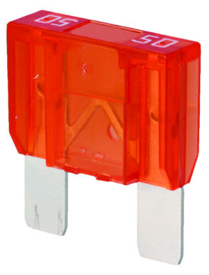 Fusibles maxi, plano, de cuchilla, grande, 37 x 29 mm, de automoción.