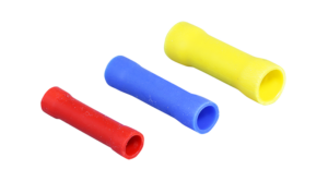 Terminales para conexión de cables crimpado de empalme rápido,  aislados.