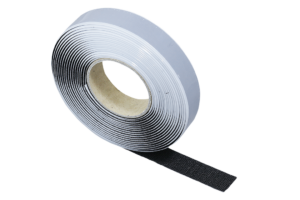 Cinta tipo velcro Autoadhesiva Extra Fuerte - 20 mm× 5 m  para interior y exterior  - negro