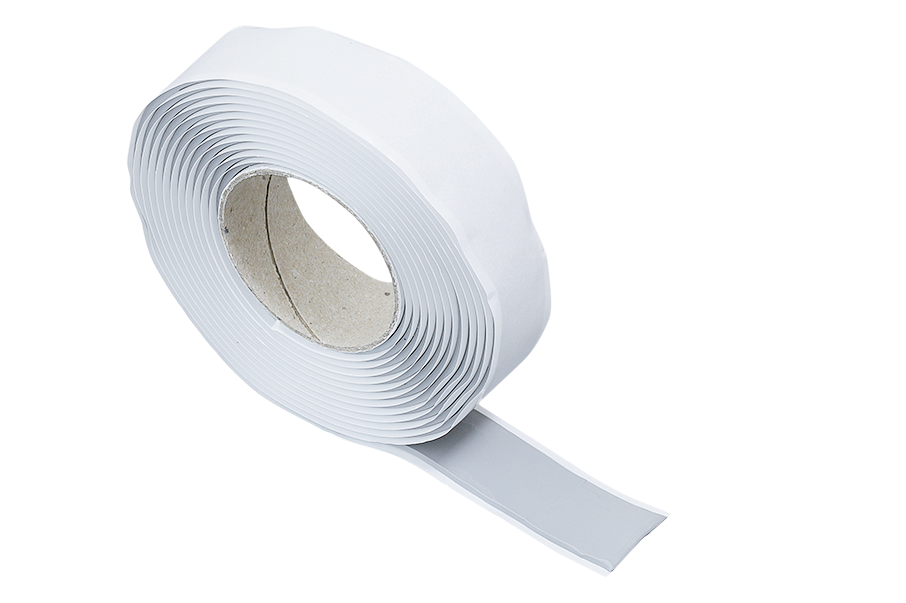 Rollo de Cinta de sellado de butilo gris 2 cm x 3 m gruesa para reparación de vehículos a prueba de fugas Ventana de vidrio Sellado de barcos Sellado de techo.