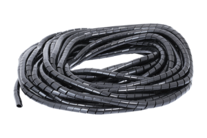 Funda espiral flexible protectora de tubos, cables