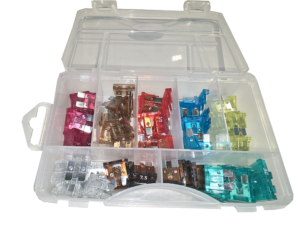 Surtido Fusibles estándar mediano de 160 piezas para vehículos 4A 5A 7.5A 10A 15A 20A 25A 30A