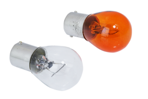 Bombillas PY21W 1 polo descentrado BAU15s stop