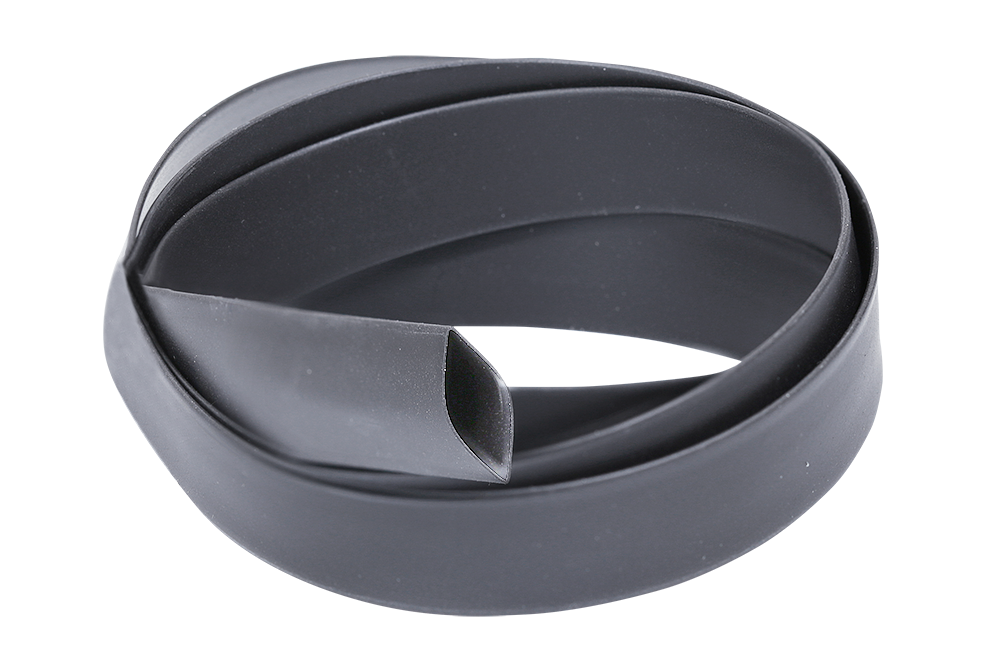 Tubo termorretráctil de poliolefina aislante, impermeable, para cables, conexiones, piezas, etc. Contracción por calor.