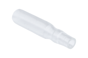 Fundas o protecciones de silicona flexible para terminales tipo cilíndricos de bala bullet no aislados