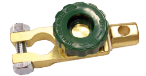 Pieza interruptor de Desconexión de Batería 12V/24V, Enlace Interruptor Aislador, Batería de Coche Aleación de Zinc Desconectador de Bateria,