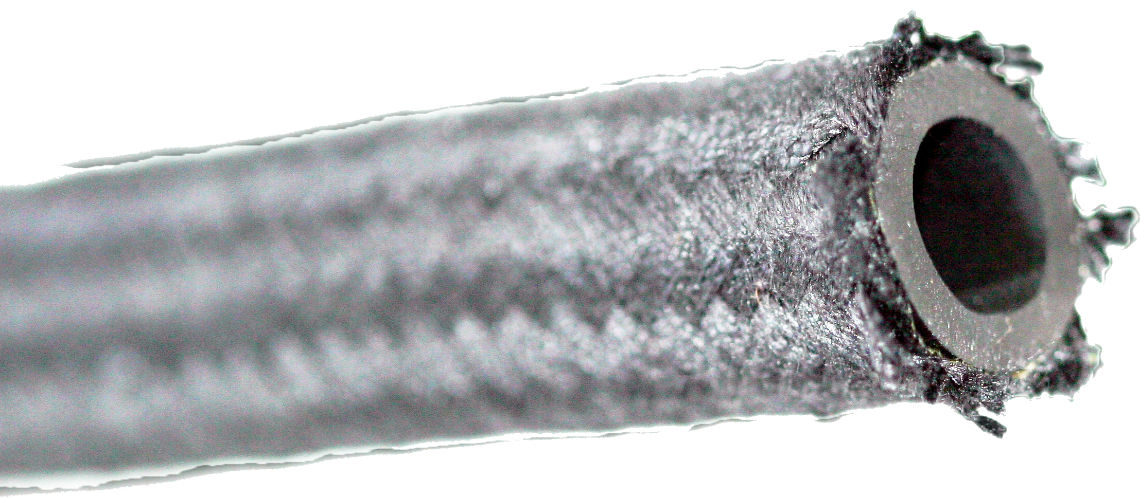 Mangueras de inyectores. Compatible con reemplazo Mercedes, reforzada con trenzado exterior Gris perla