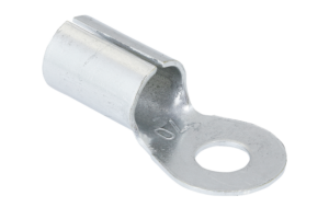 Terminales de cable para instalación de latón estañado con forma de anillo